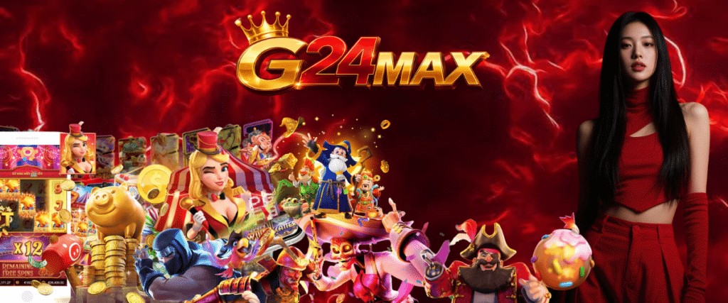 "G24MAX: All-in-one big slot website with top promotions for every player."